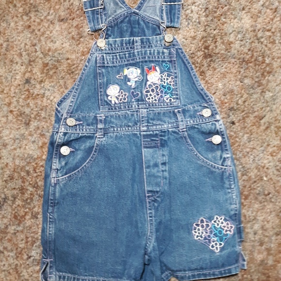 powerpuff girls overalls